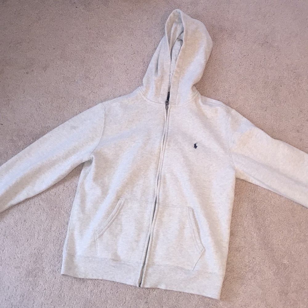 A Men’s Polo ZIP Hoodie
